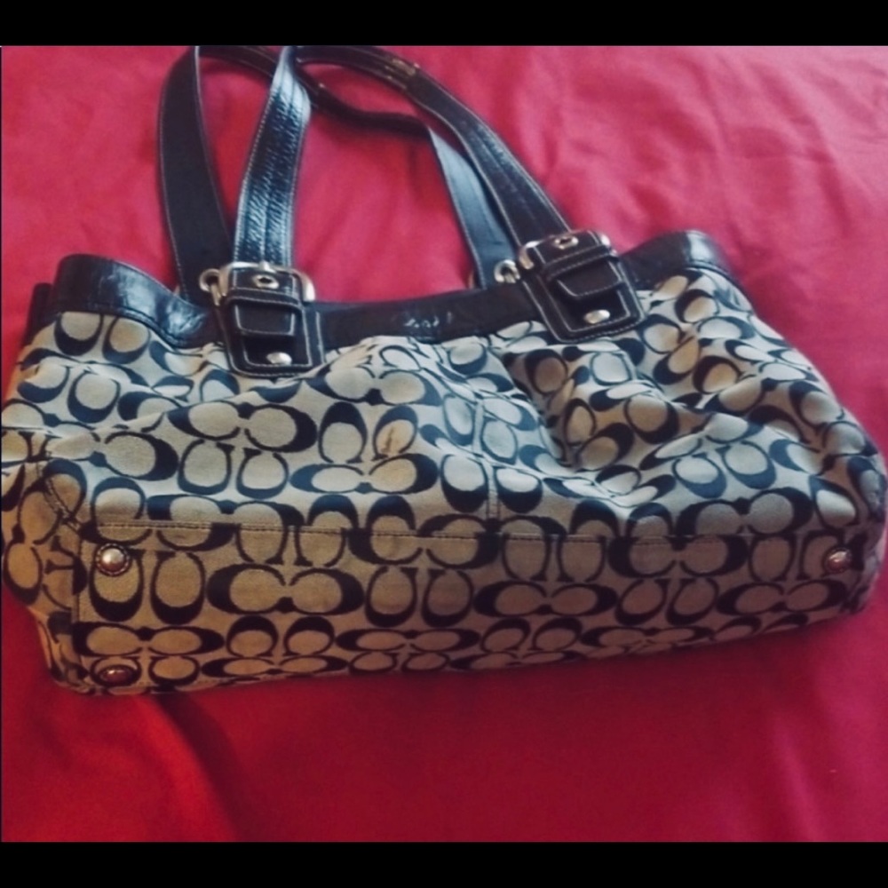Vintage signature Coach Satchel. Tags in bag. Used